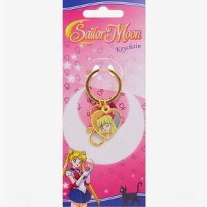 Sailor Moon Sailor Venus Heart Charm Keychain